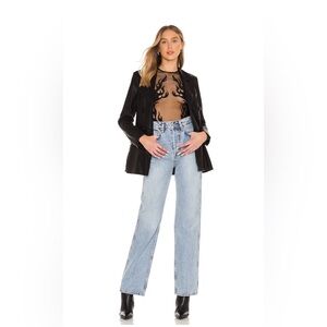 Thistle and Spire Smokin Mirrors Bodysuit – Black (Size Small)